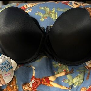Maidenform Black Strapless Bra